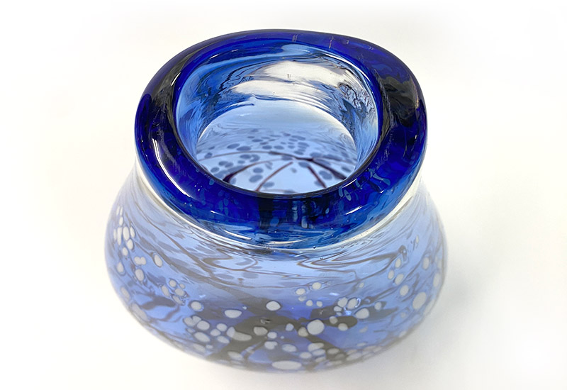 桐雪繽紛 (藍.黑白) 花瓶花器